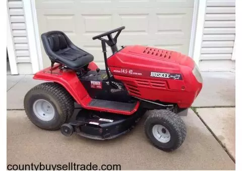 Huskee riding lawn mower